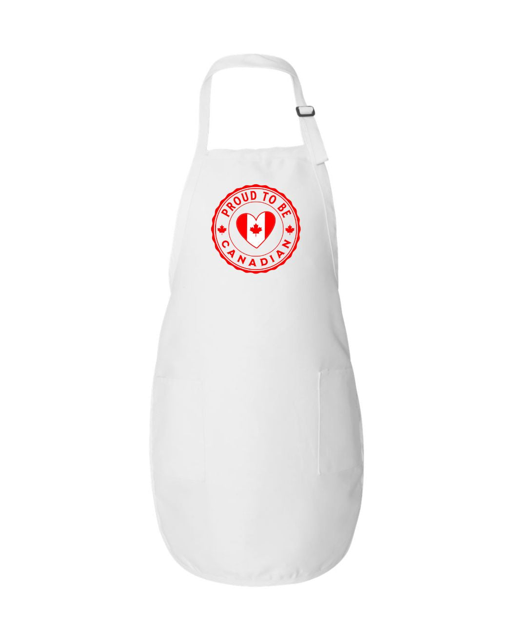 Proud to be Canadian Heart Flag Apron