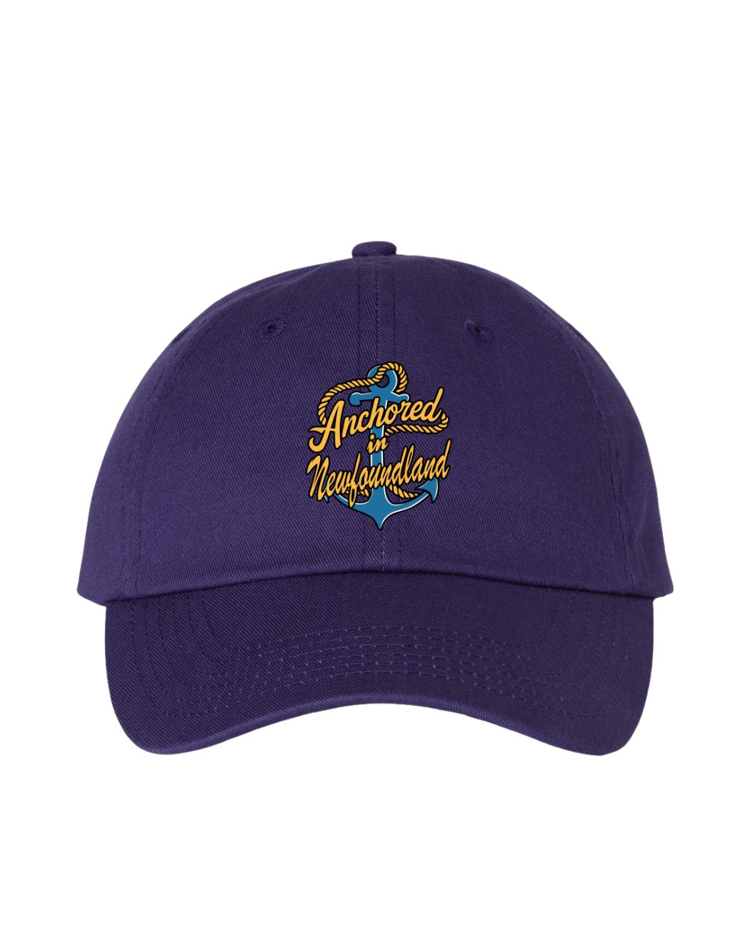 Anchored In Newfoundland Design 2 Hat