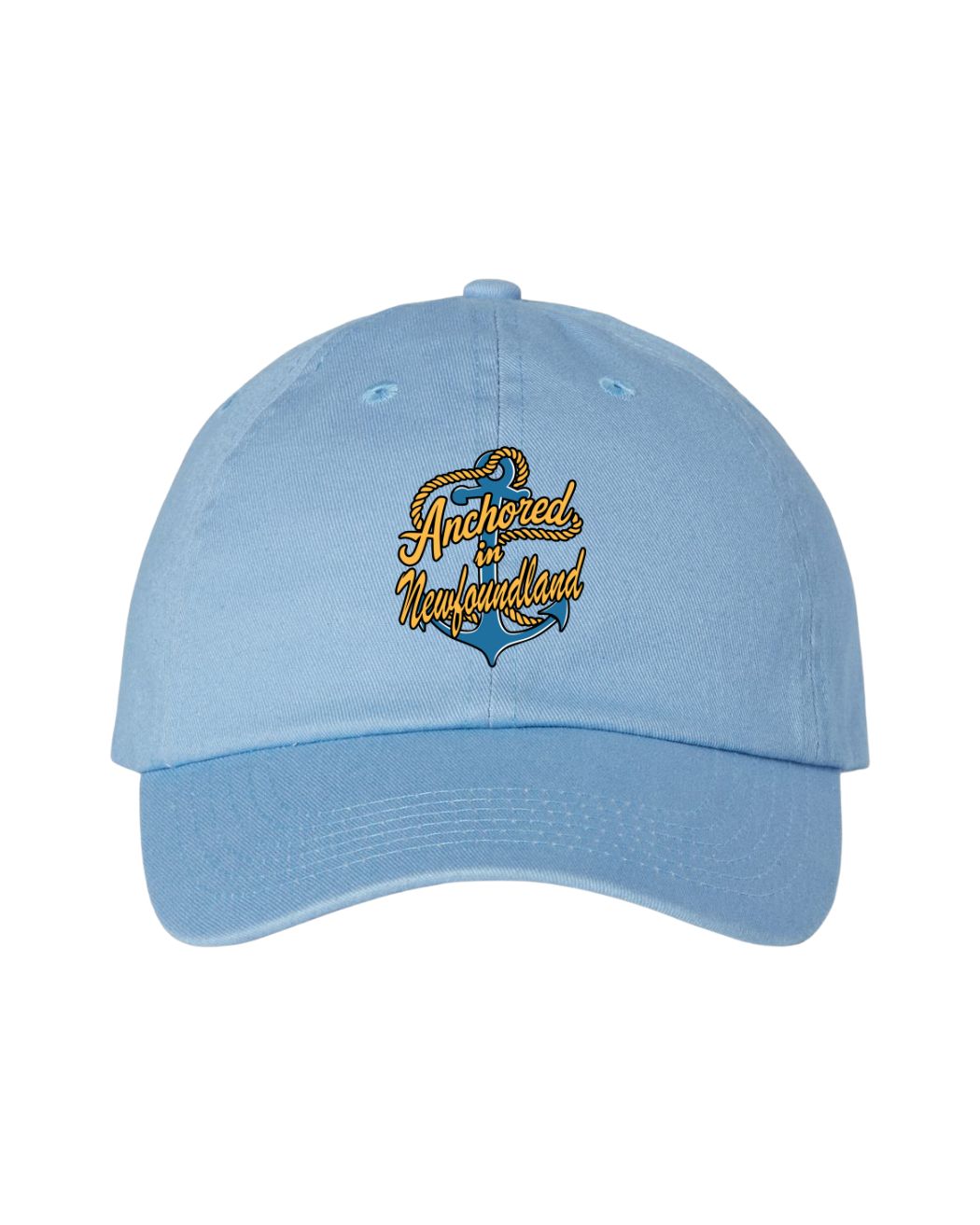 Anchored In Newfoundland Design 2 Hat