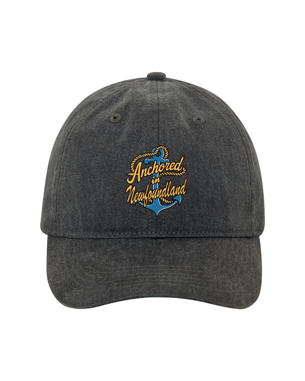 Anchored In Newfoundland Design 2 Hat