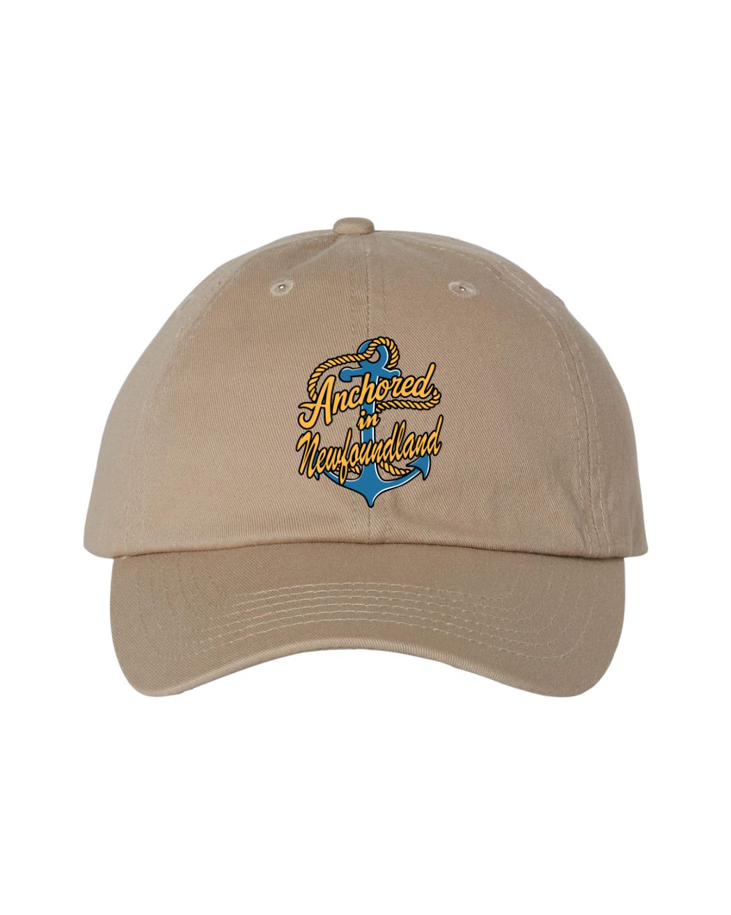 Anchored In Newfoundland Design 2 Hat
