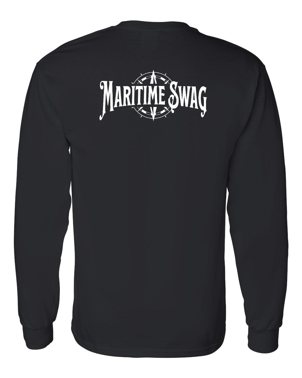 Maritime Swag Logo Left Chest and Back Long Sleeve Tee