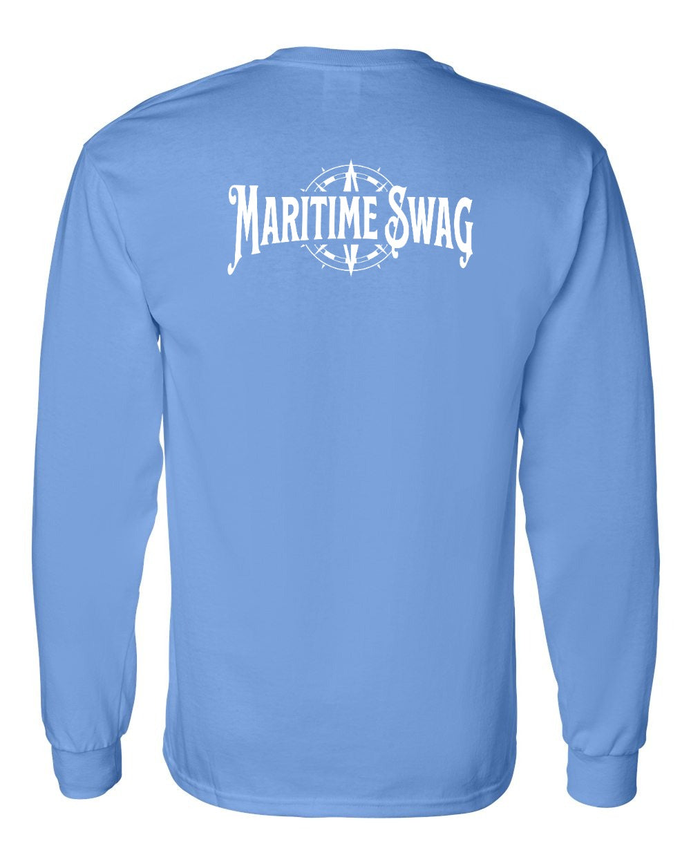 Maritime Swag Logo Left Chest and Back Long Sleeve Tee