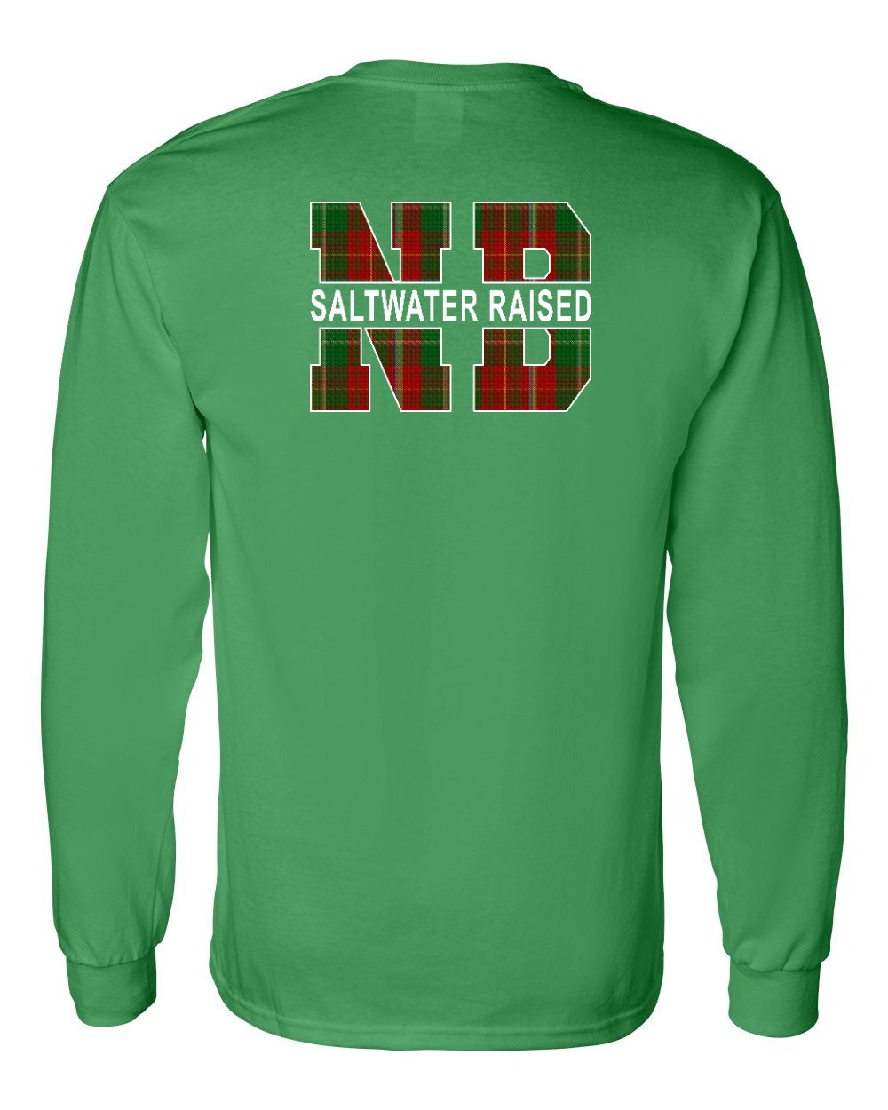 Newbrunswick Saltwater Raised Left Chest and Back Long Sleeve