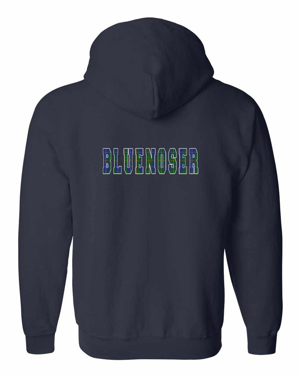 Bluenoser Left Chest and Back zip-hoodie