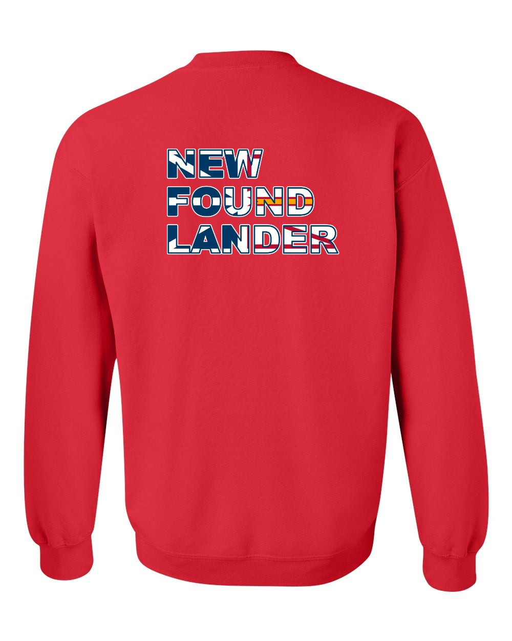 New Found Lander Left Chest and Back Crewneck Sweatshirt