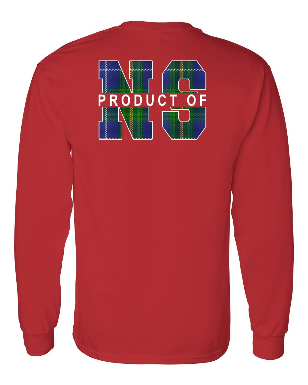 Product of NS Left Chest and Back Long Sleeve Tee