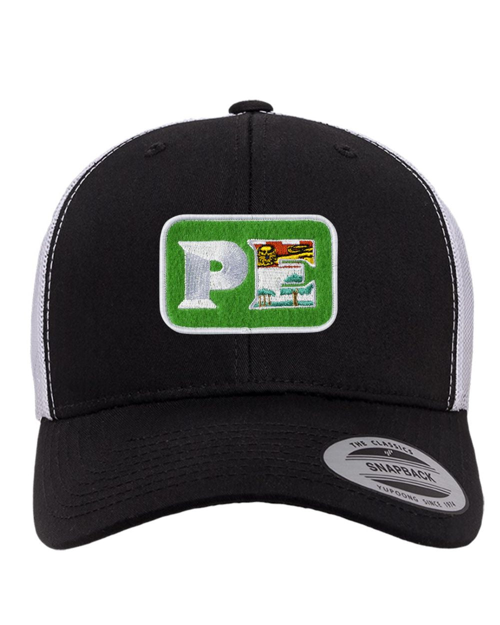 Prince Edward Island PE Initials Flag Patch Hat