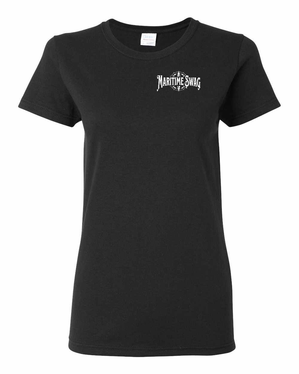 Maritime Swag Logo Left Chest and Back Women's Tee