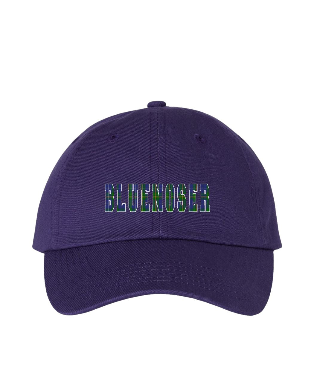 Bluenoser Tartan Lettering Hat