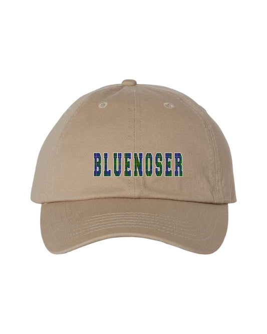 Bluenoser Tartan Lettering Hat