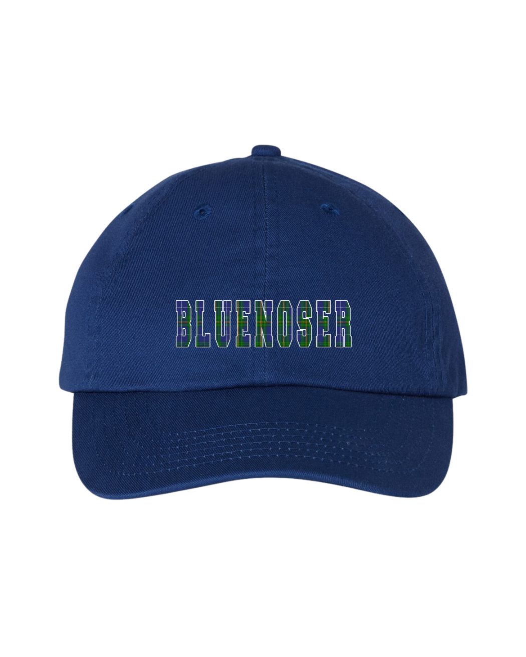 Bluenoser Tartan Lettering Hat