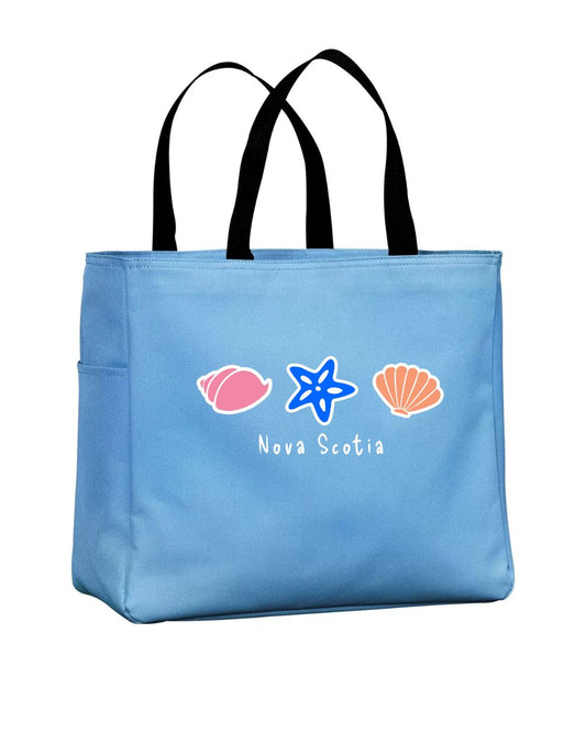 Nova Scotia Shell Icons Tote Bag