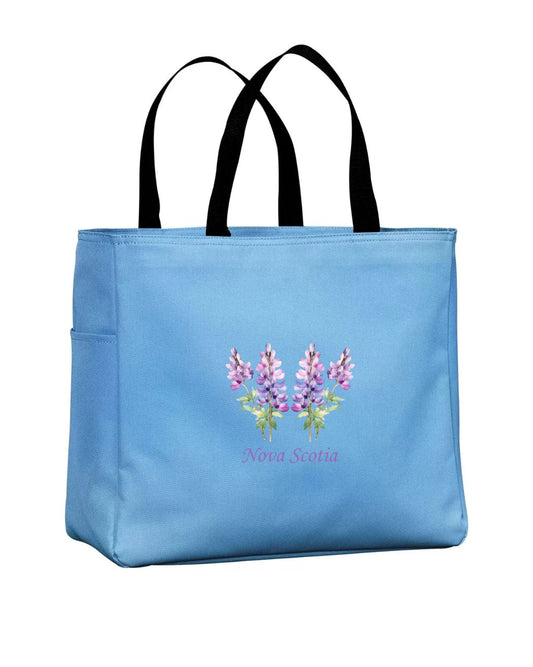 Lupins Nova Scotia Tote Bag