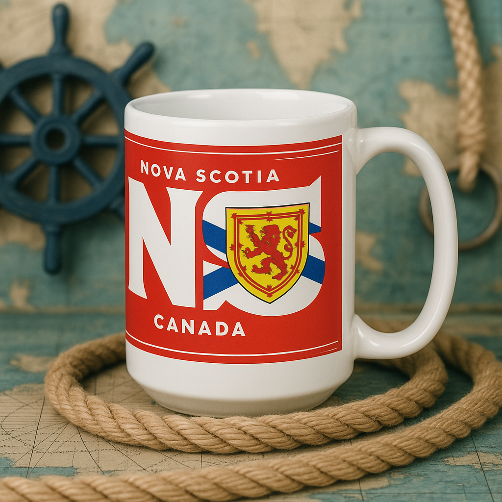 Nova Scotia NS Flag Mug