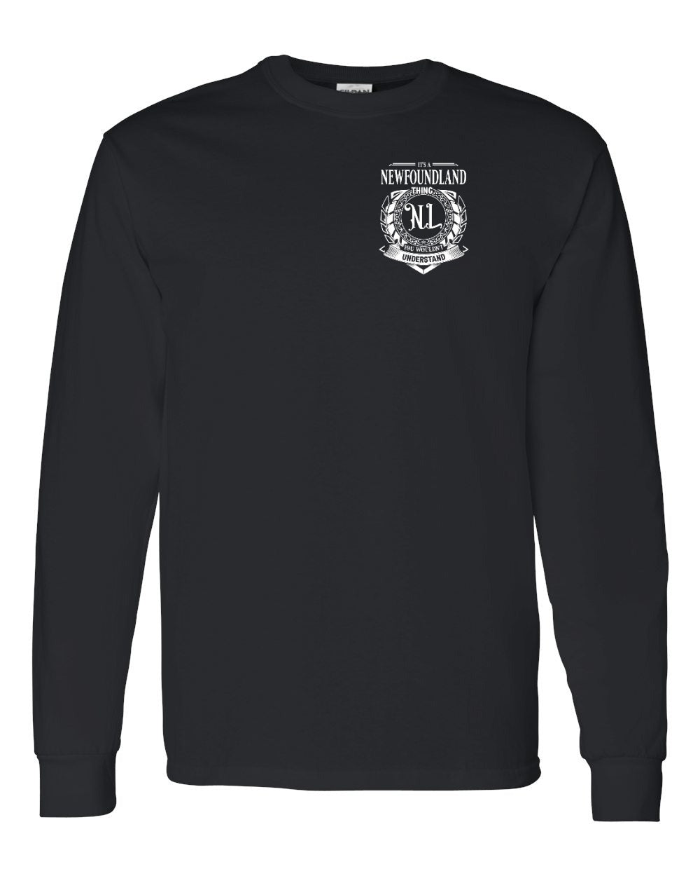 It's  A Newfoundland Thing Left Chest Long Sleeve
