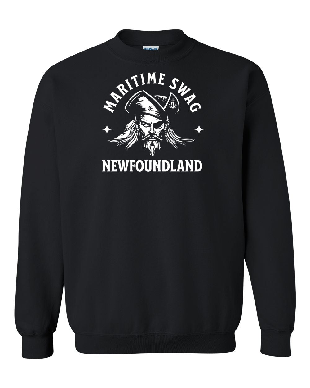 Maritime Swag Newfoundland Pirate Full Crewneck Sweatshirt