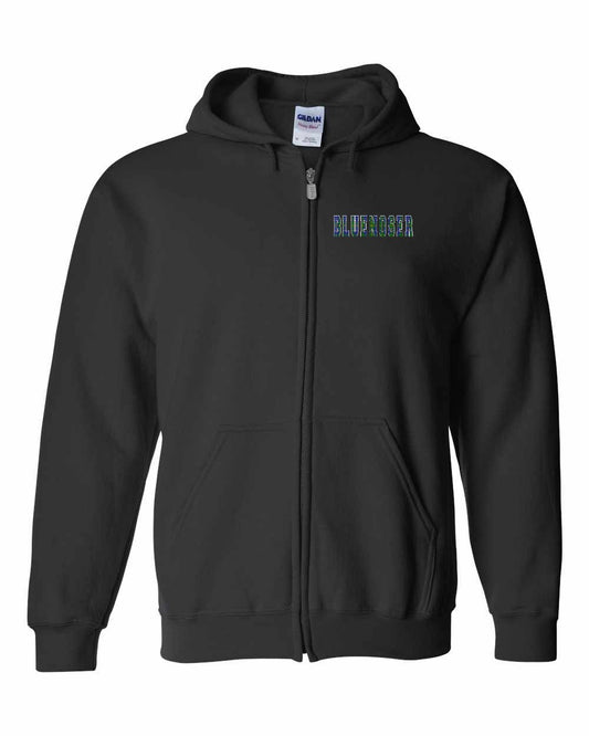 Bluenoser Left Chest and Back zip-hoodie