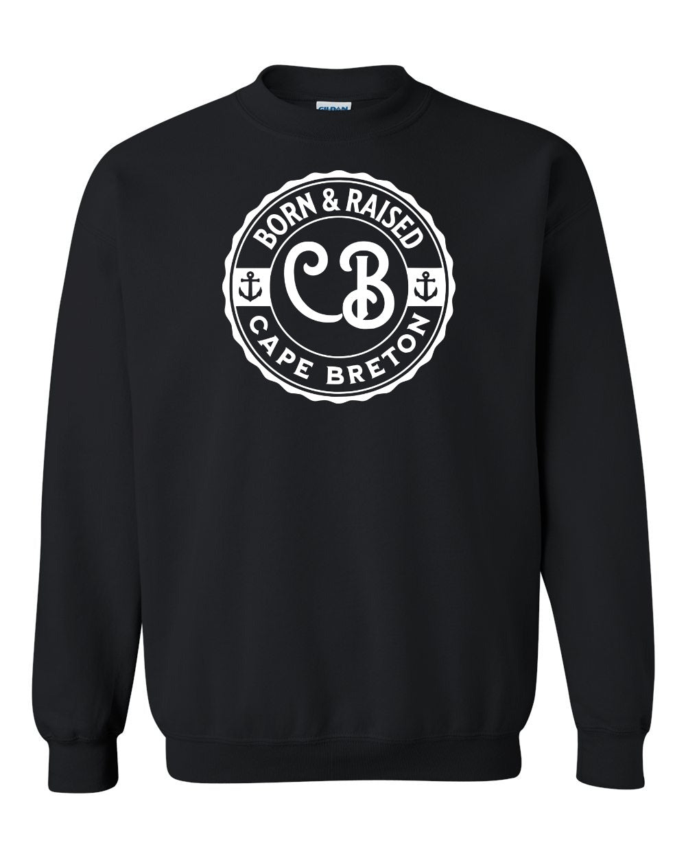 Born & Raised Cape Breton Full Crewneck Sweatshirt
