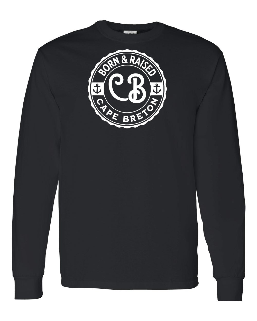 Born & Raised Cape Breton Full Long Sleeve Tee