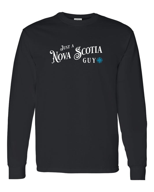 Just a Nova Scotia Guy blue Full Long Sleeve Tee
