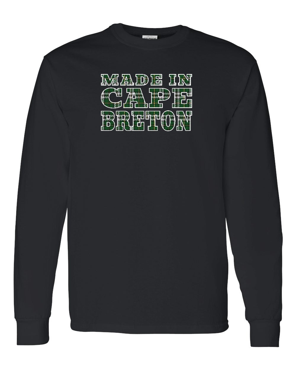 Made In Cape Breton Tartan Full Long Sleeve Tee