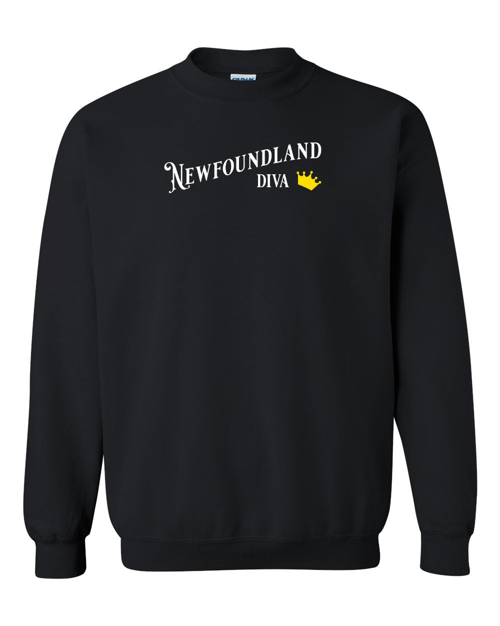 Newfoundland Diva Full Crewneck Sweatshirt