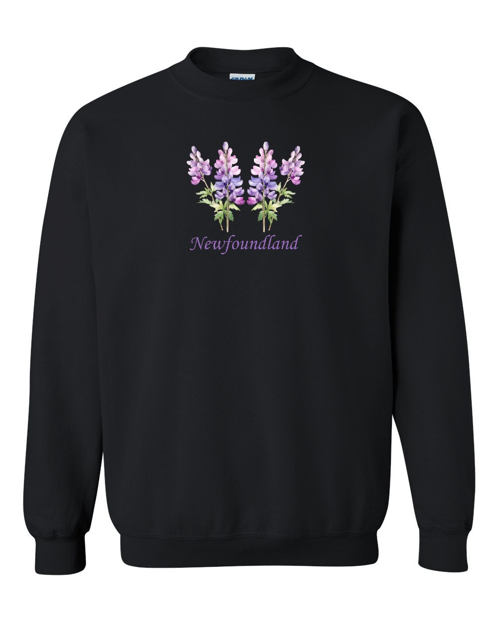 Newfoundland Lupins Full Crewneck Sweatshirt
