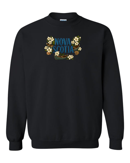 Nova Scotia Flowers Full crew-neck