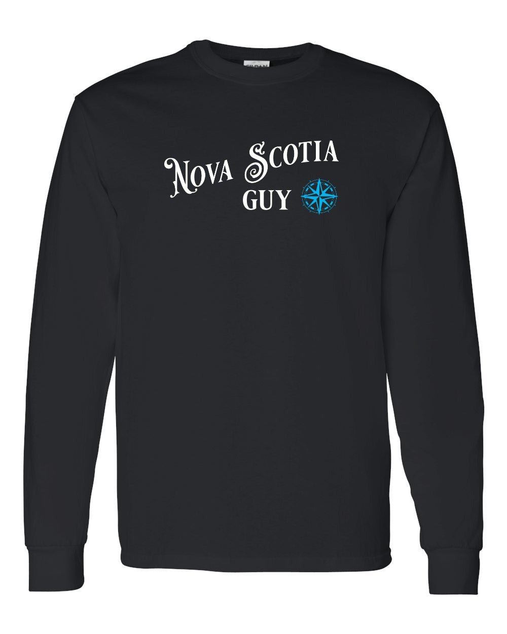 Nova Scotia Guy blue Full Long Sleeve Tee