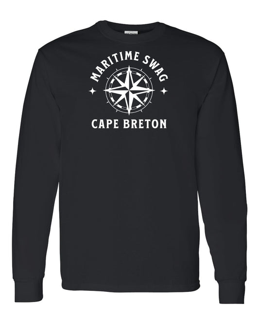 Maritime Swag Cape Breton Compass Full Long Sleeve Tee