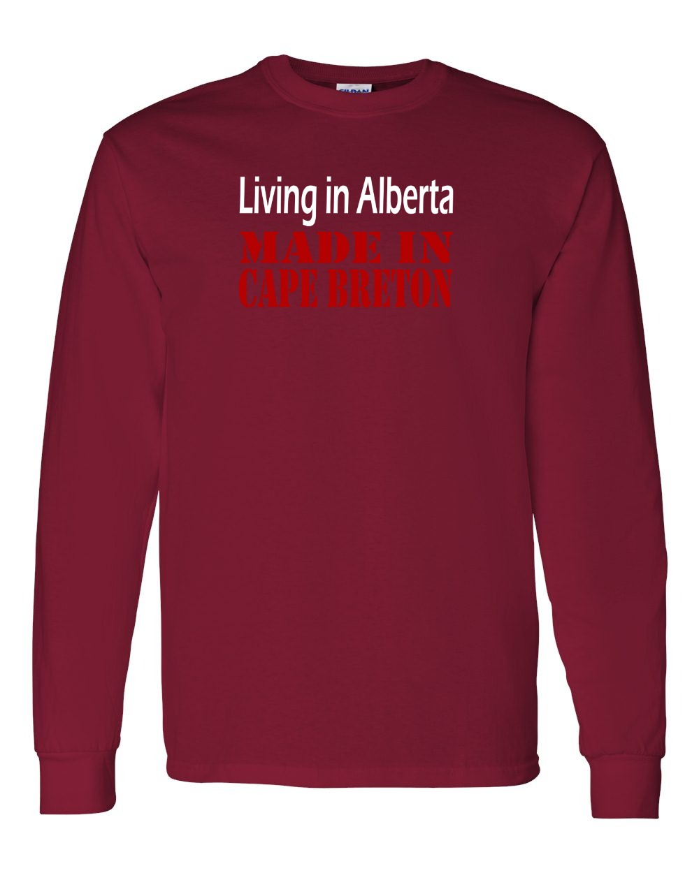 Living Alberta Made in Cape Breton Full Long Sleeve Tee
