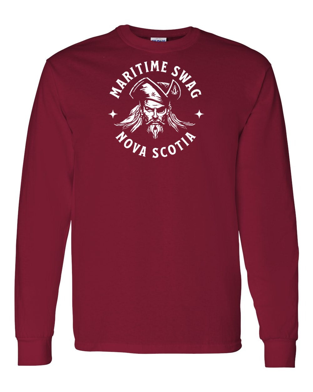Maritime Swag Nova Scotia Pirate Full Long Sleeve Tee