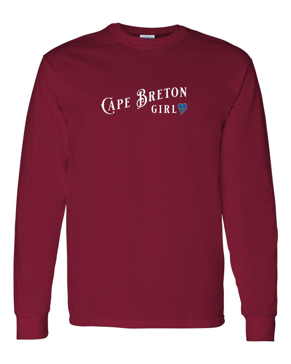 Cape Breton Girl Tartan Full Long Sleeve Tee