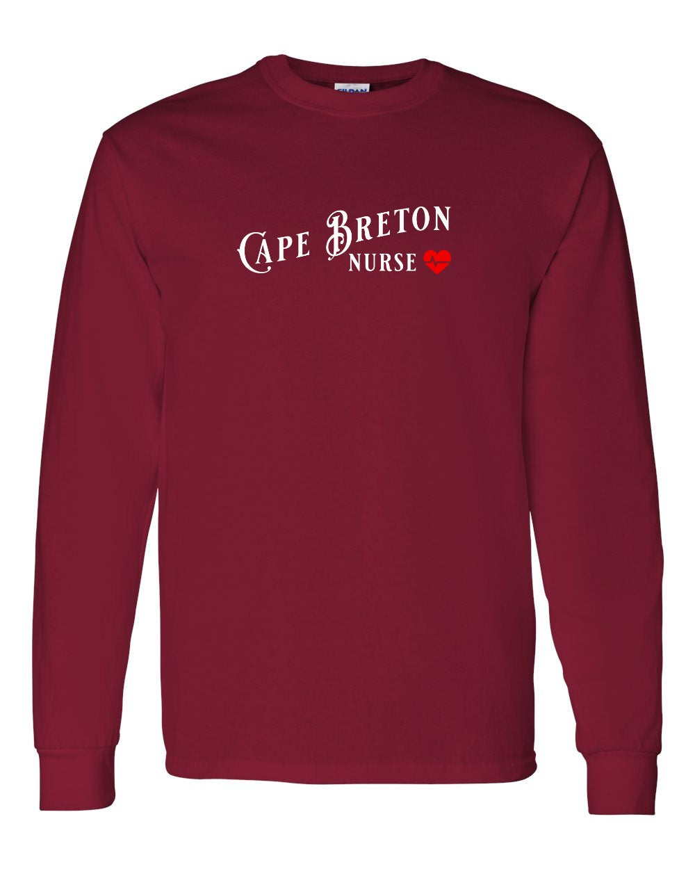 Cape Breton Nurse Full Long Sleeve Tee