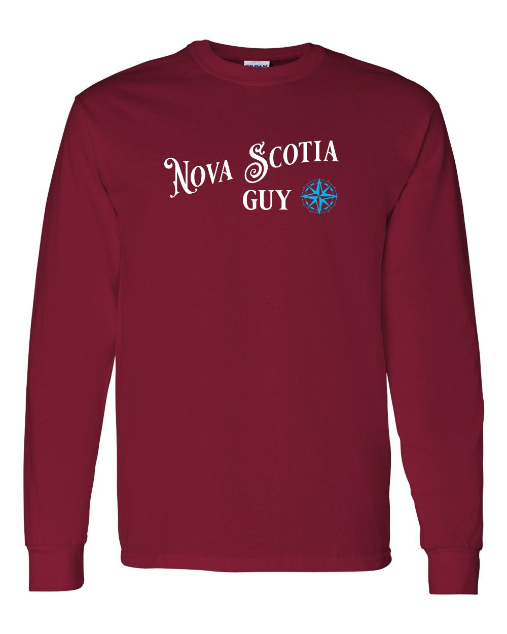 Nova Scotia Guy blue Full Long Sleeve Tee