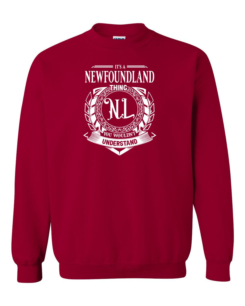 It's  A Newfoundland Thing Full Crewneck Sweatshirt