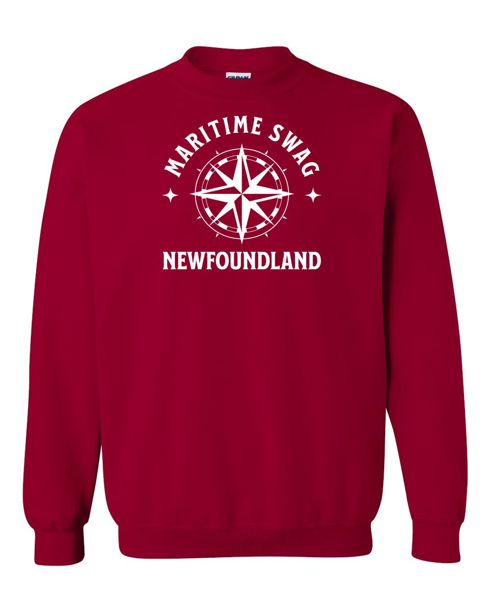 Maritime Swag Newfoundland Compass Full Crewneck Sweatshirt