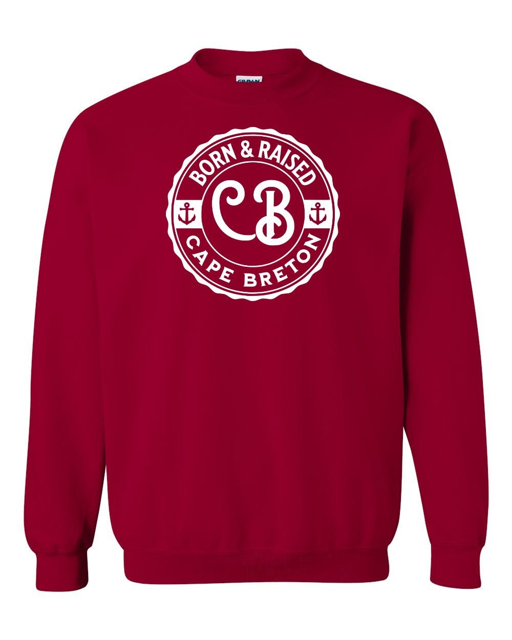 Born & Raised Cape Breton Full Crewneck Sweatshirt