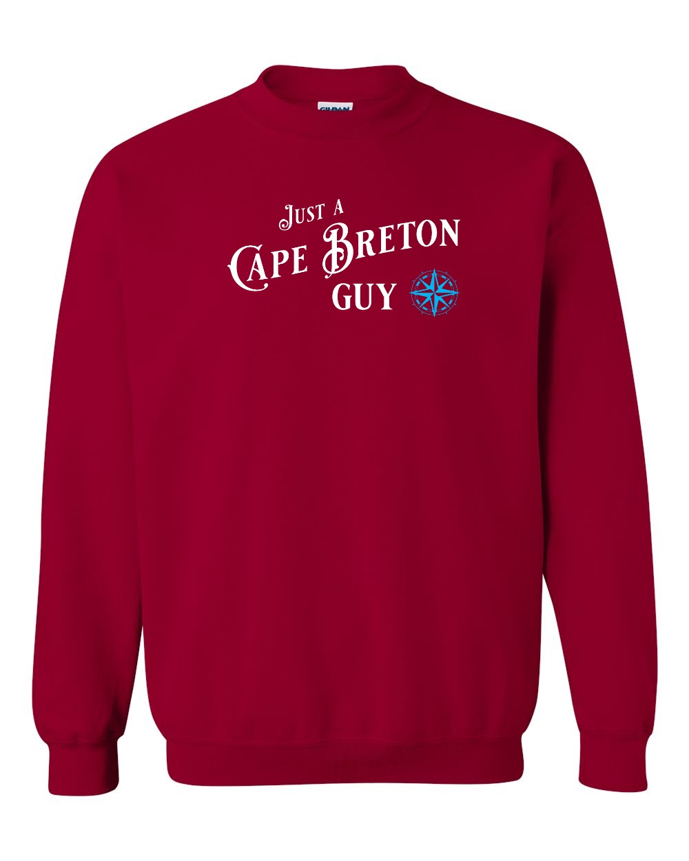 Just a Cape Breton Guy blue Full Crewneck Sweatshirt