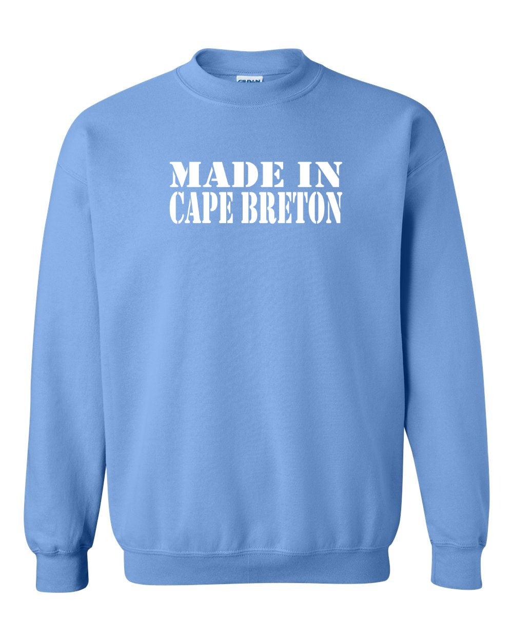 Made In Cape Breton White Full Crewneck Sweatshirt
