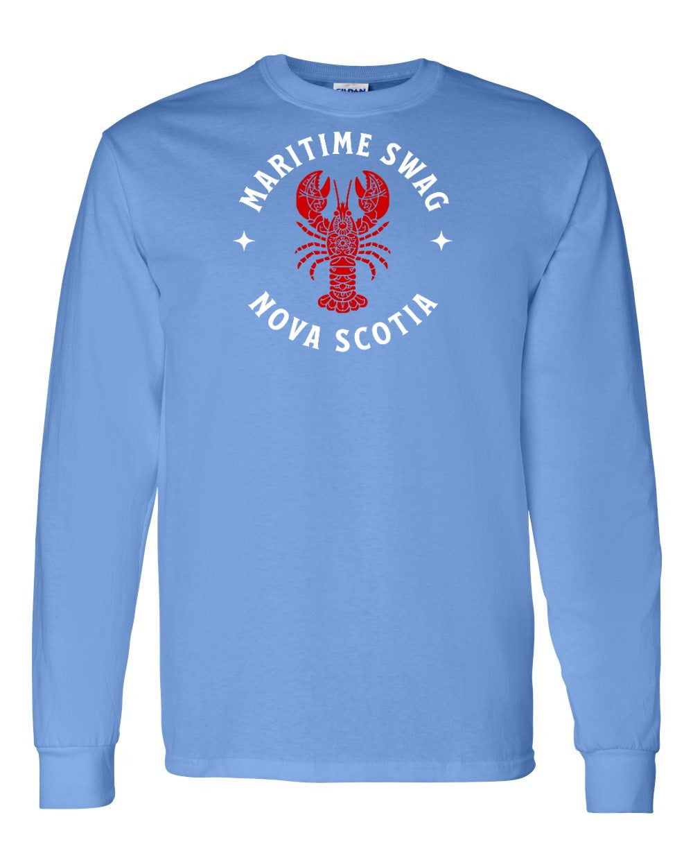 Maritime Swag Nova Scotia Mandala Red Lobster Full Long Sleeve Tee
