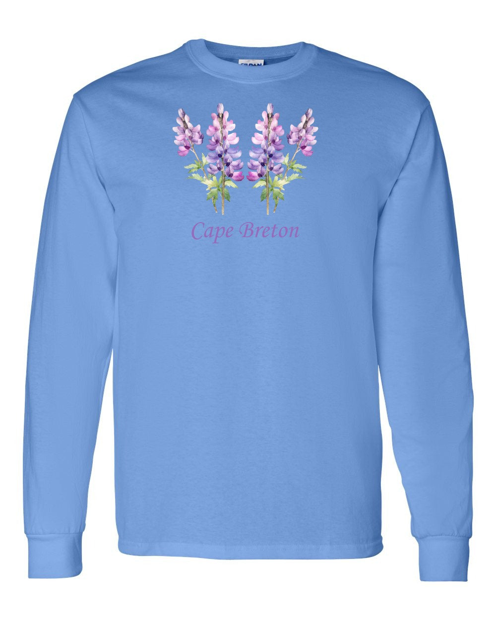 Cape Breton Lupin Full Long Sleeve Tee