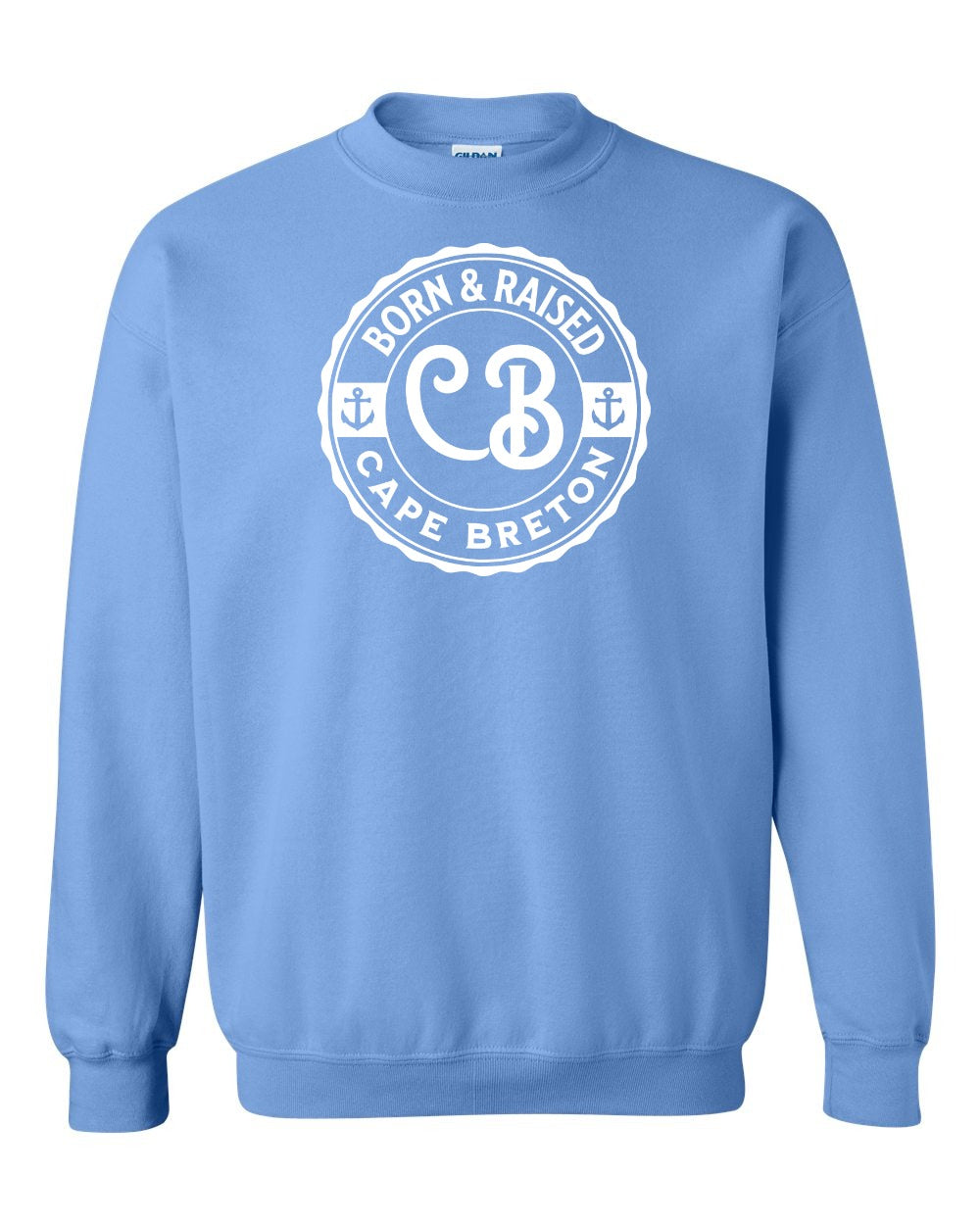 Born & Raised Cape Breton Full Crewneck Sweatshirt