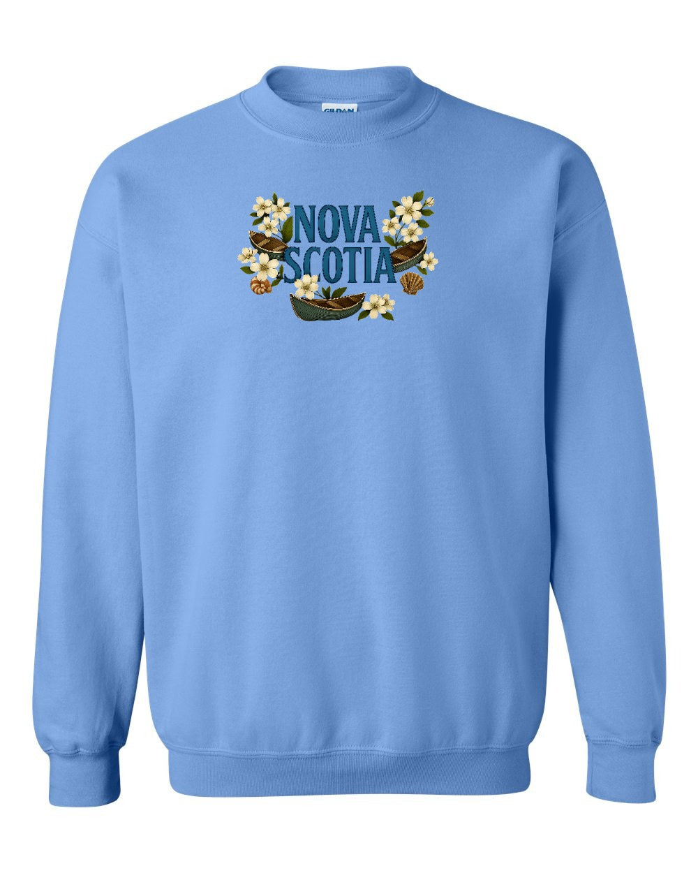 Nova Scotia Flowers Full crew-neck