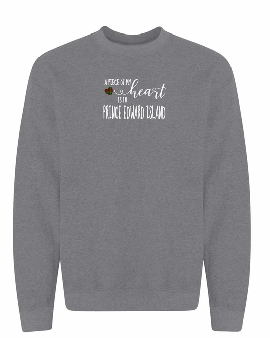 A piece of my Heart PEI Crewneck Sweatshirt