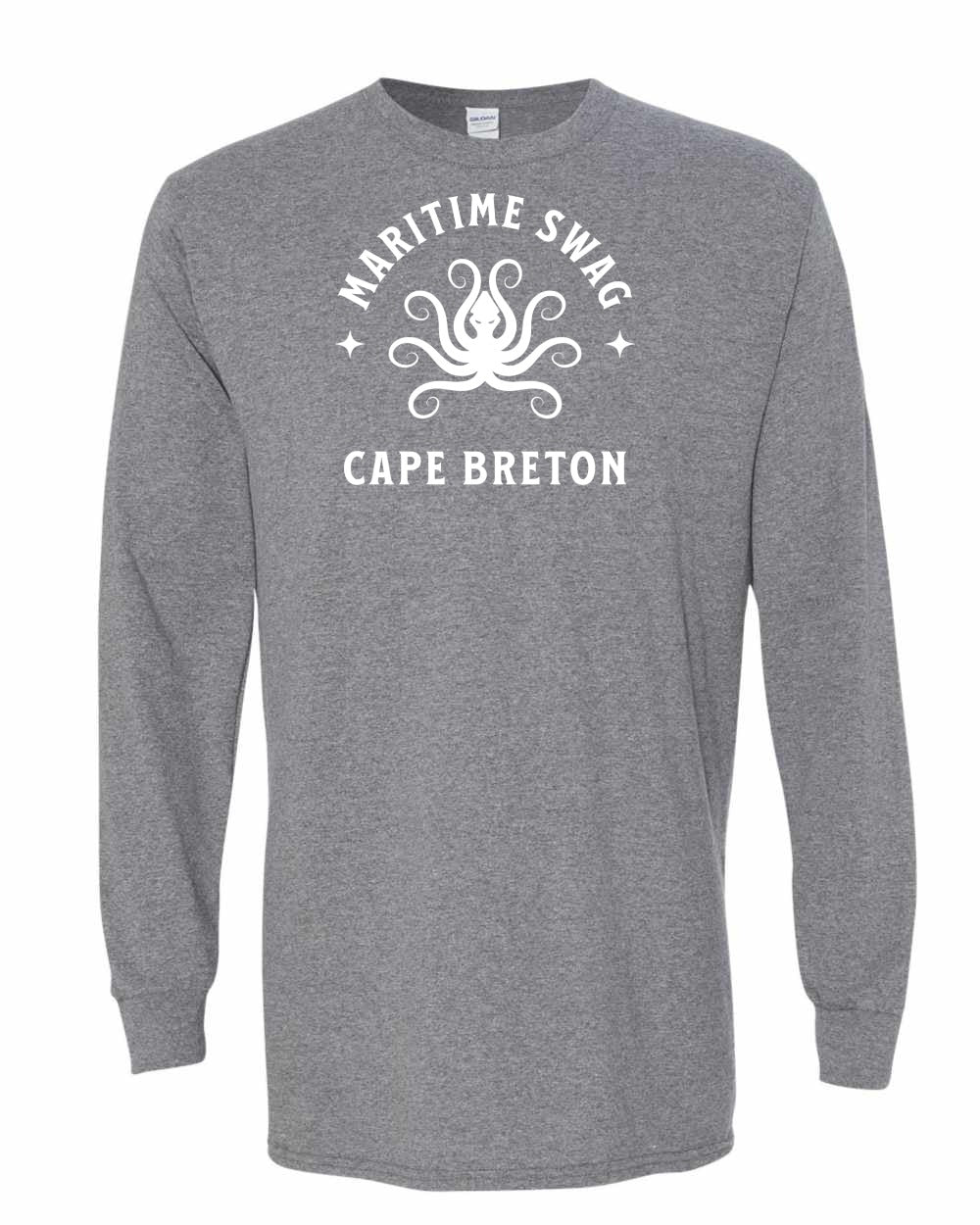 Maritime Swag Cape Breton Octopus Full Long Sleeve Tee