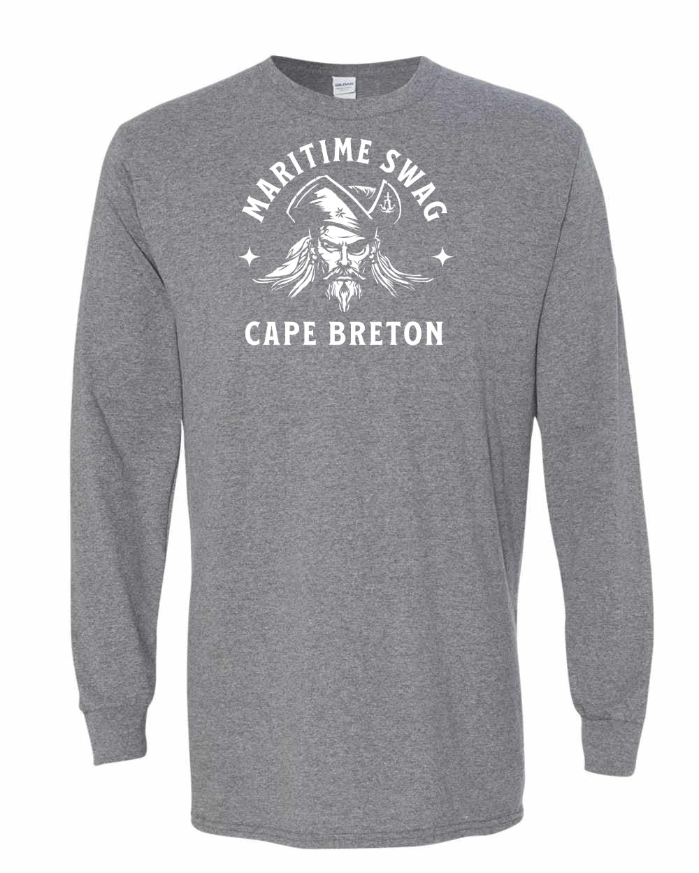 Maritime Swag Cape Breton Pirate Full Long Sleeve Tee