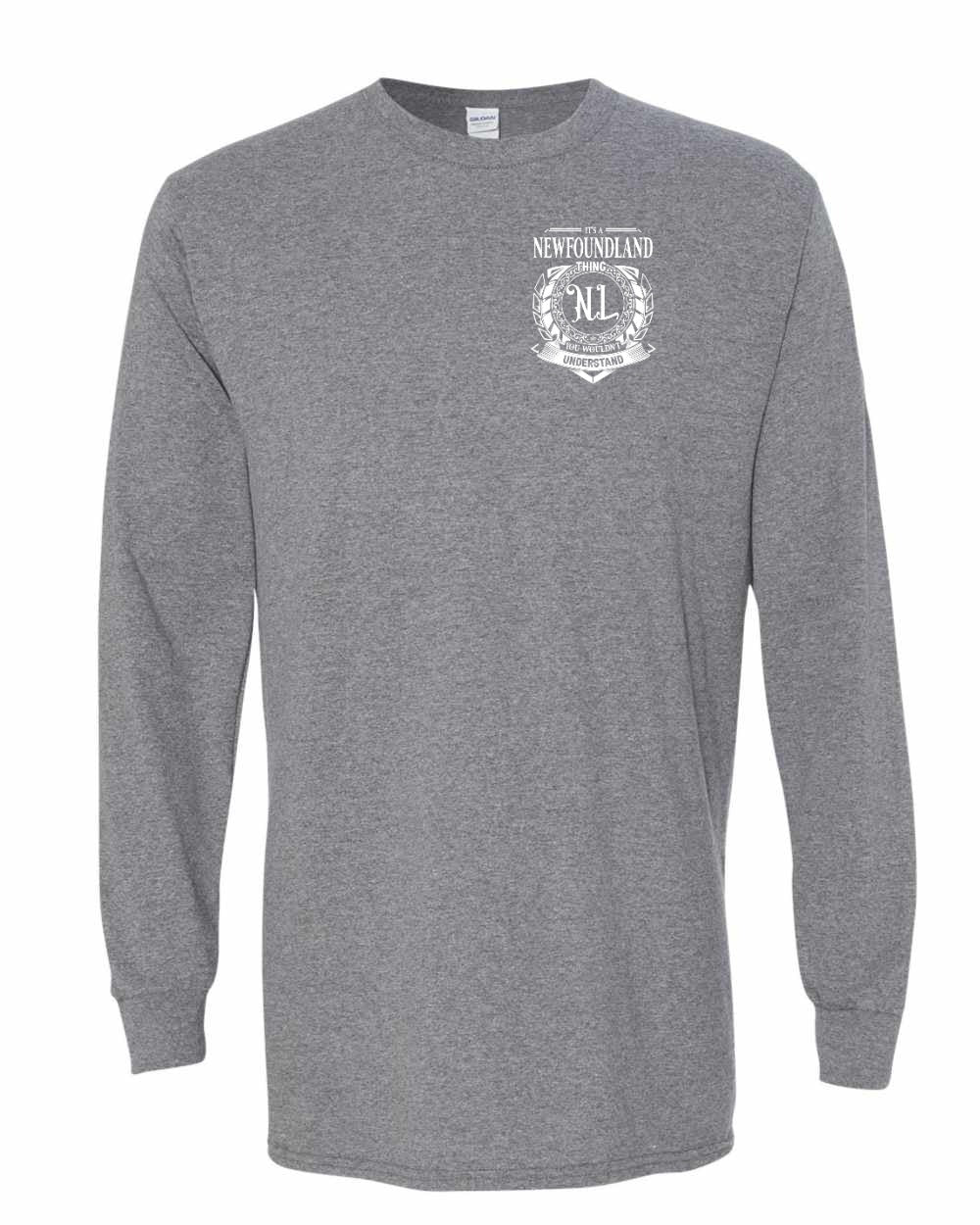 It's  A Newfoundland Thing Left Chest Long Sleeve