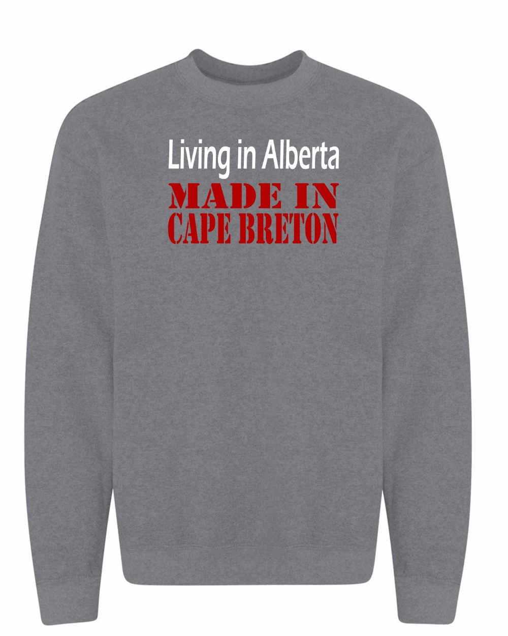 Living Alberta Made in Cape Breton Full Crewneck Sweatshirt
